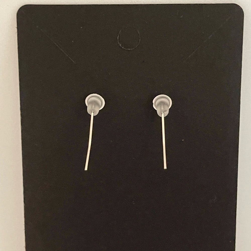 Hand crafted drop dangle dragonfly earrings. - Picture 3 of 4